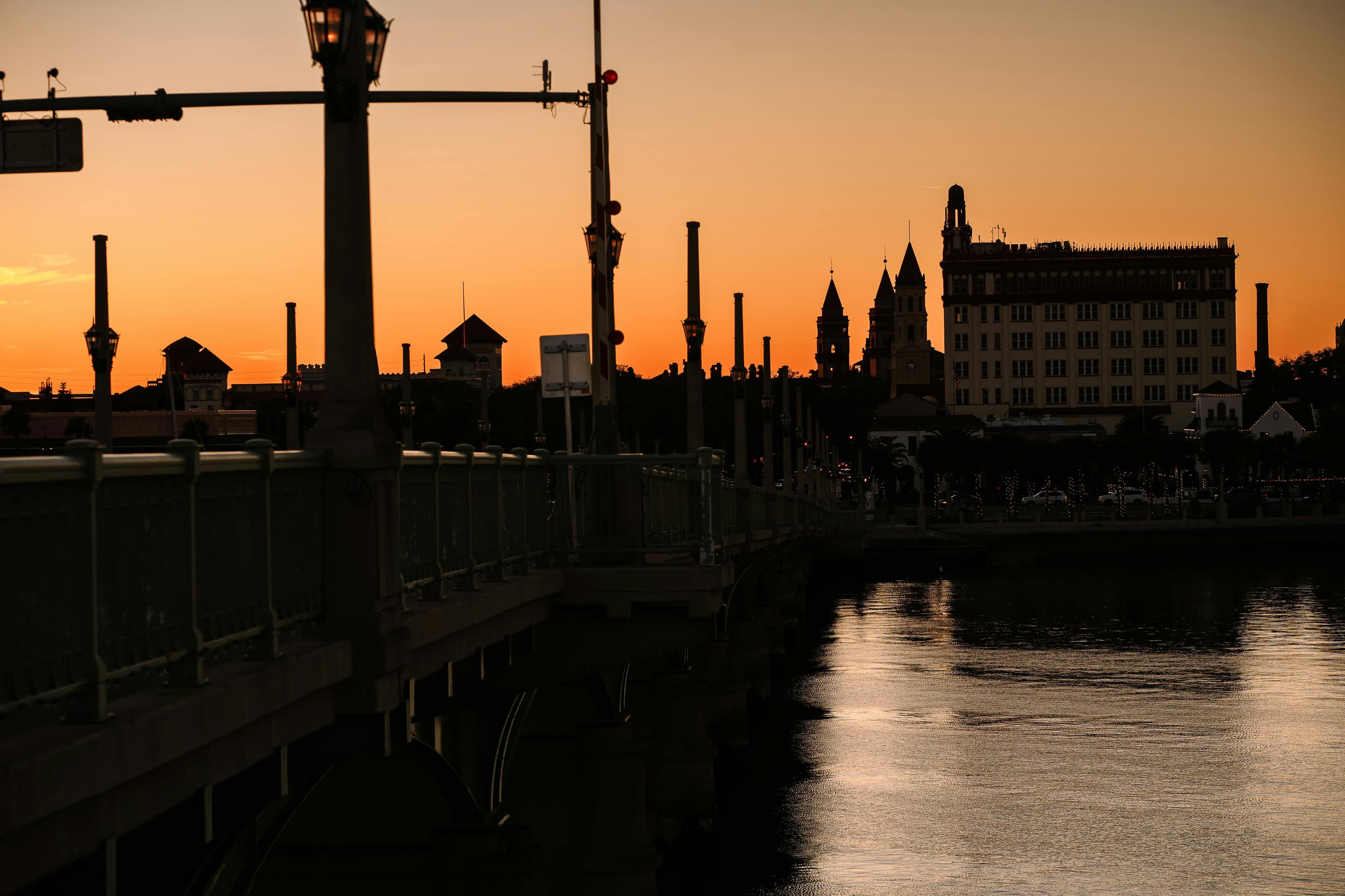 St Augustine sunset cruise near historic waterfront